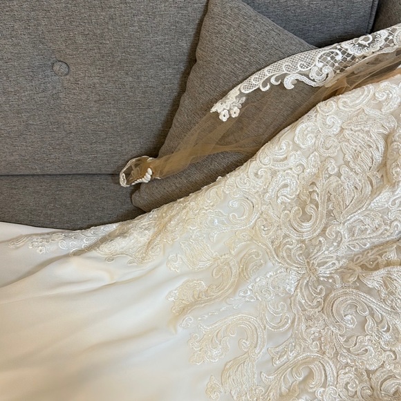 Used, altered Essence of Australia D2124 with veil. - Picture 13 of 15